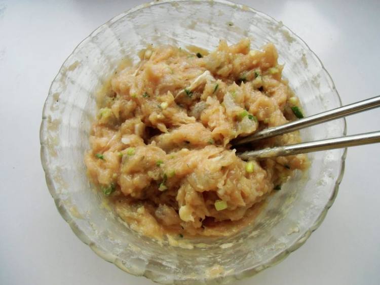 虾仁鸡肉饺子步骤8