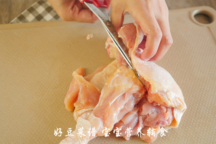 胡萝卜鸡肉肠步骤2