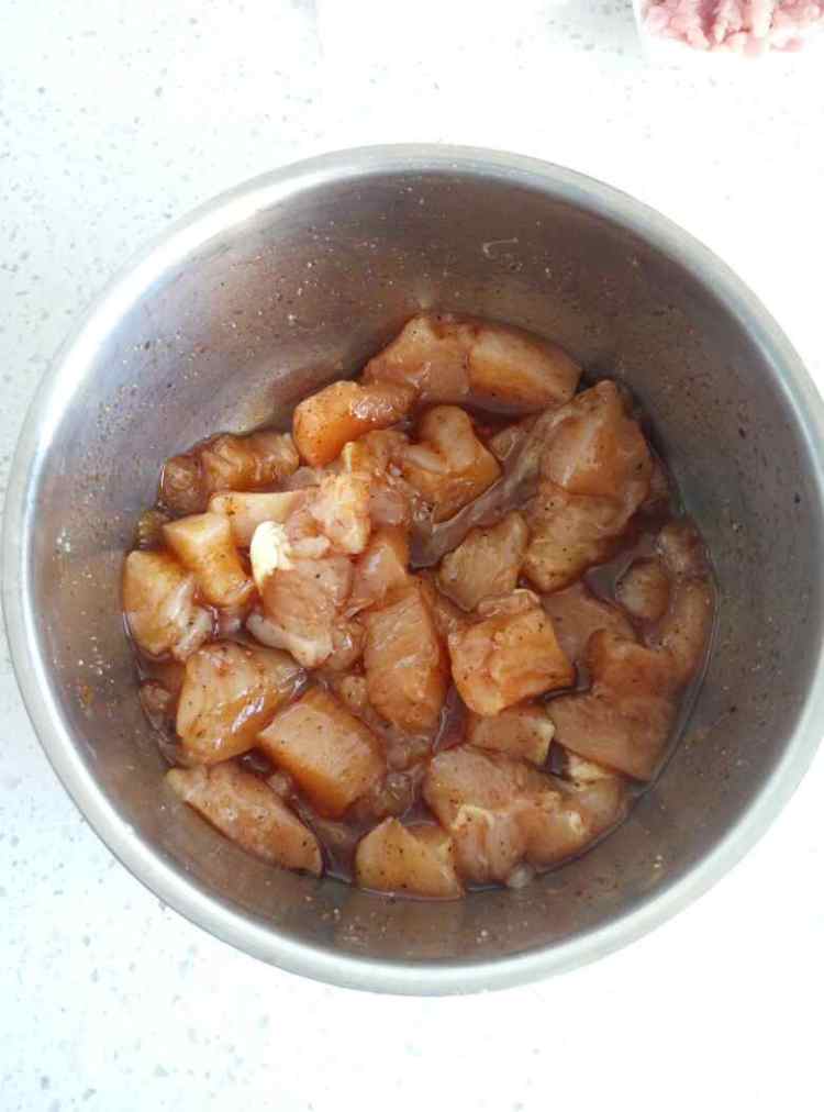 鸡肉蔬菜串步骤3