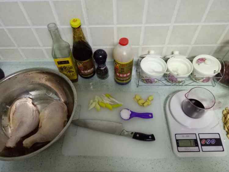 香烤大鸡腿步骤1