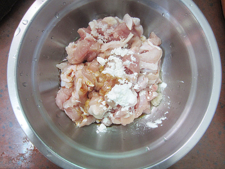 鸡肉茄丁#非转基因金步骤2