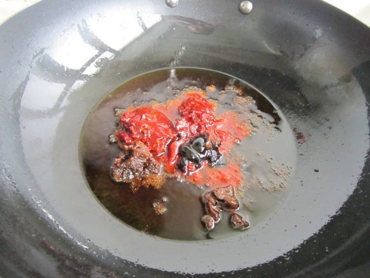 鸡肉拌二节子面步骤4