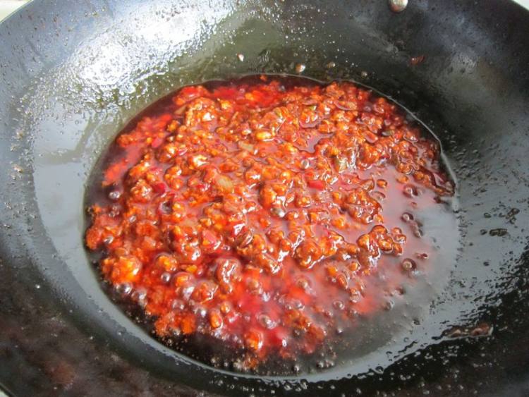 鸡肉拌二节子面步骤8