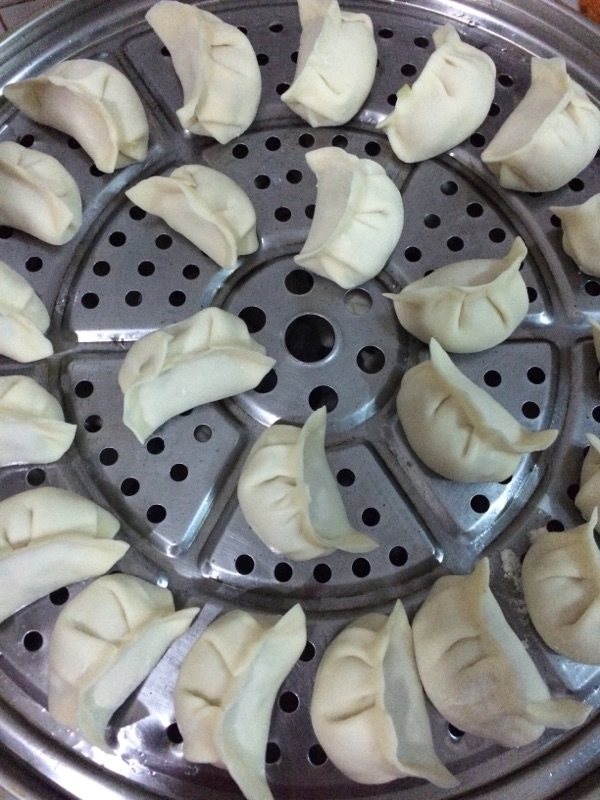 青椒鸡肉蒸饺步骤10