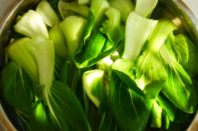 翡翠鸡肉油菜水饺步骤4