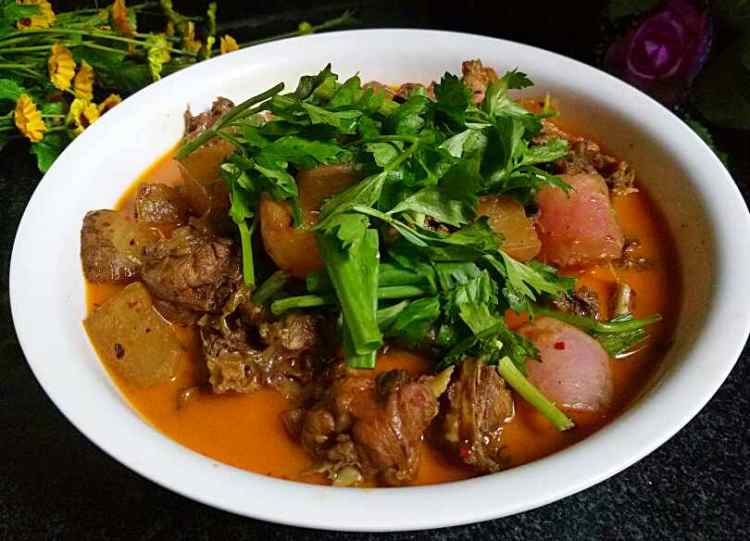 萝卜烧鸡步骤12