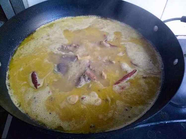 干豆角焖鸡步骤9