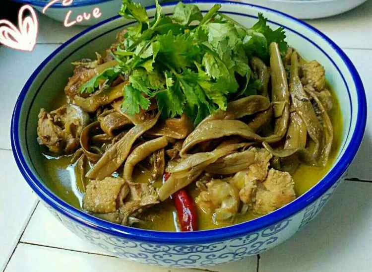 干豆角焖鸡步骤12