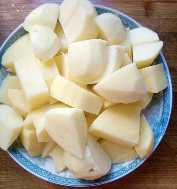 豆角土豆焖鸡块步骤3