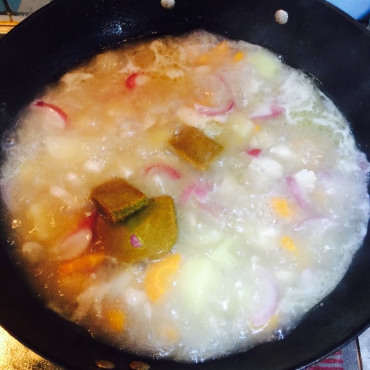 咖喱鸡肉步骤8