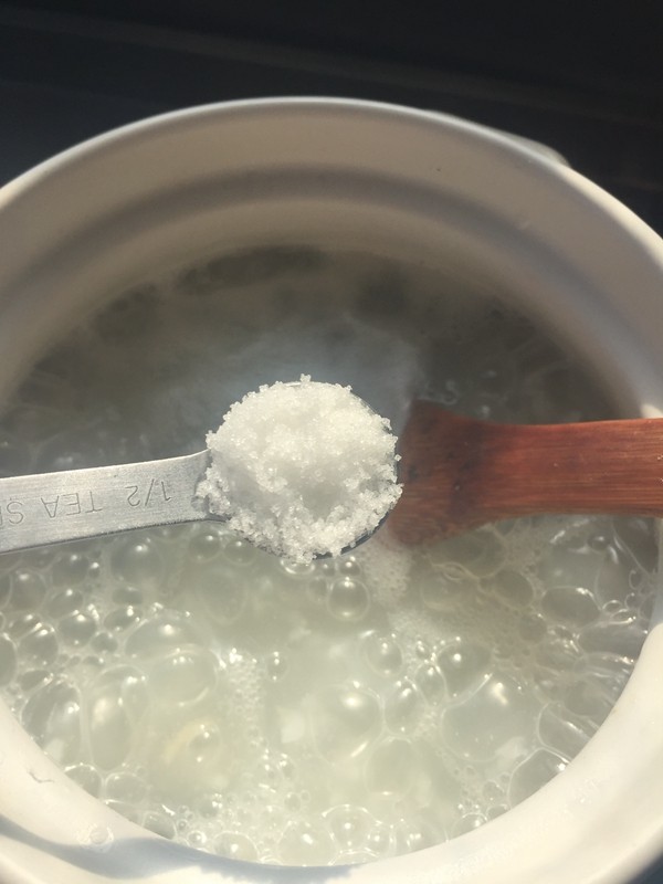 鸡丝皮蛋粥步骤11