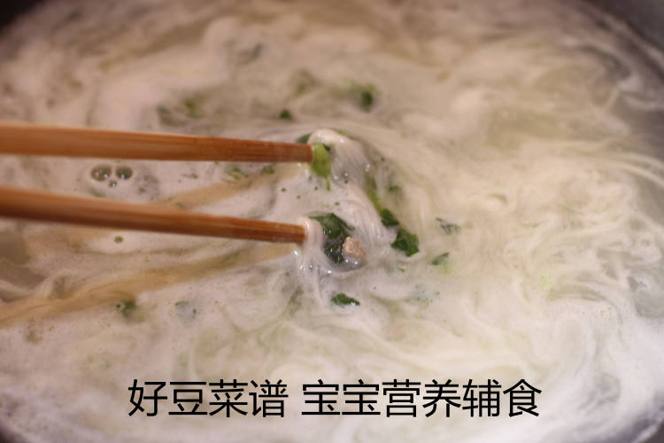 鸡丝油菜面步骤8
