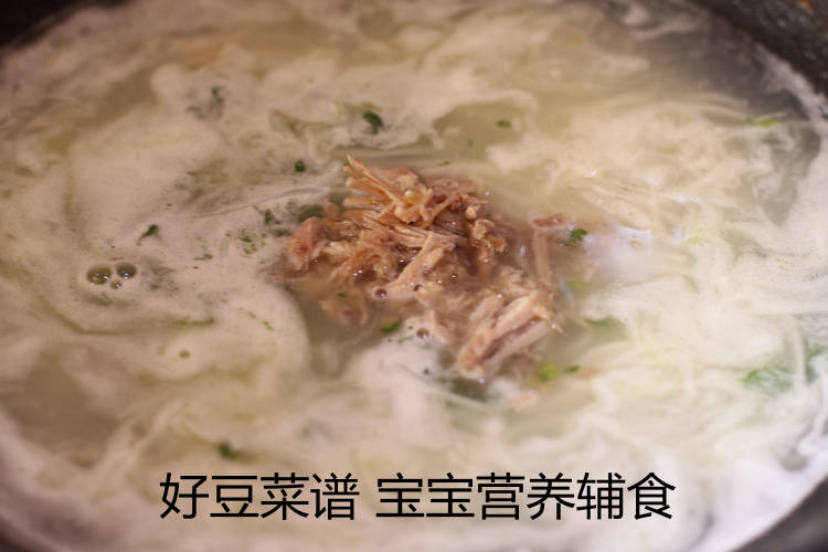 鸡丝油菜面步骤9