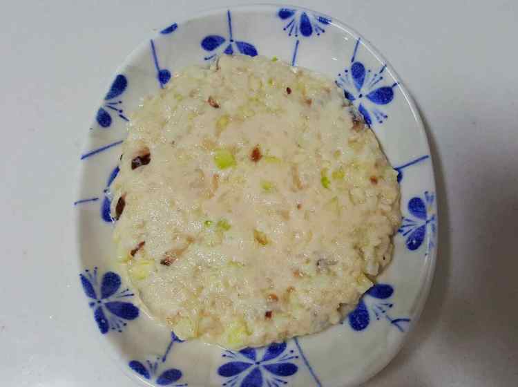 马蹄香菇肉饼步骤4