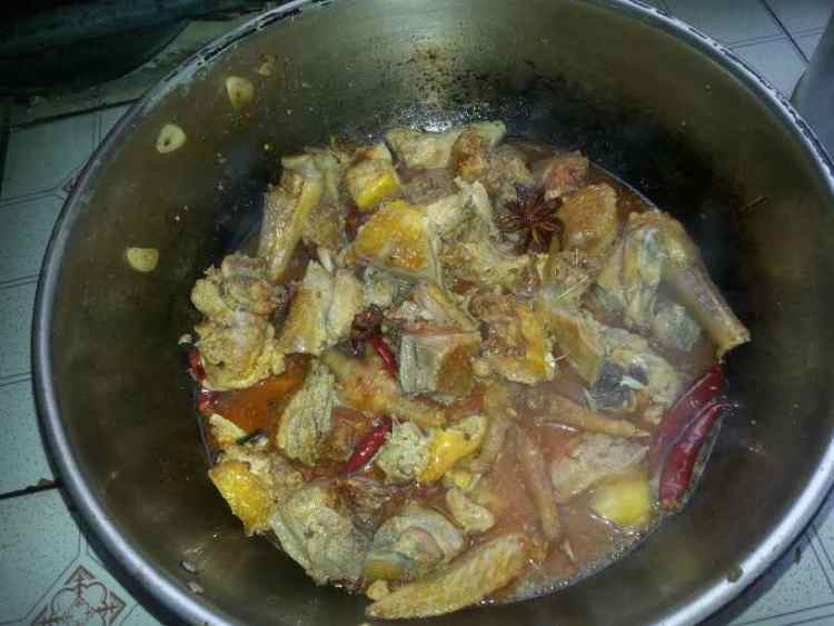 麻辣鸡块步骤6