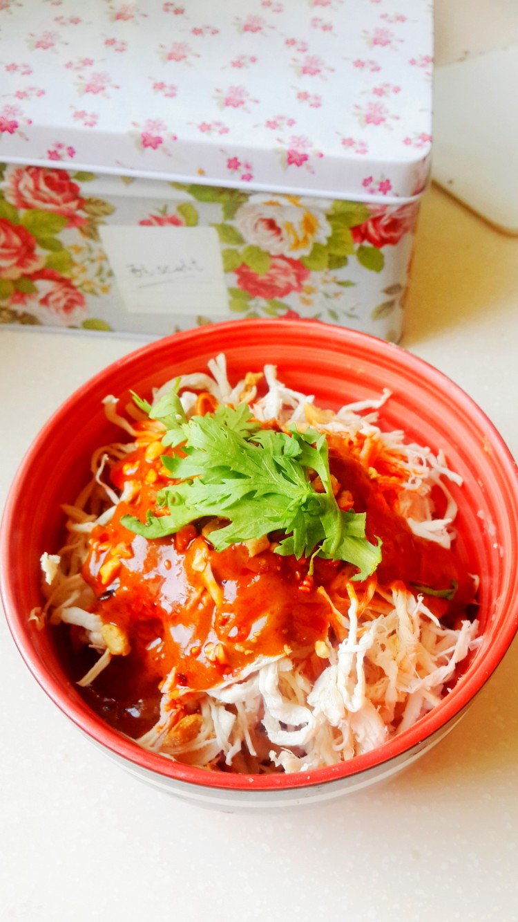 怪味麻辣鸡丝步骤6
