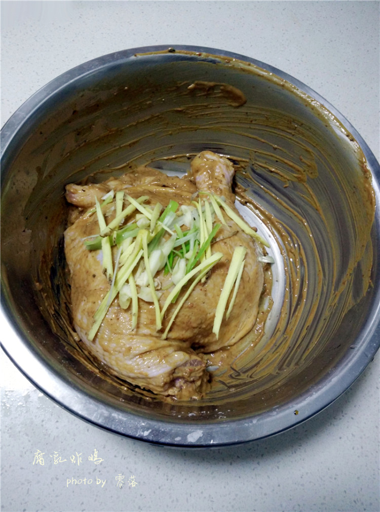 腐乳炸鸡步骤6