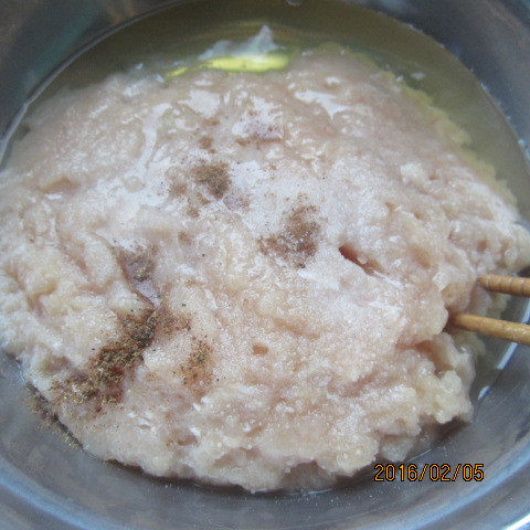 鸡肉丸步骤4