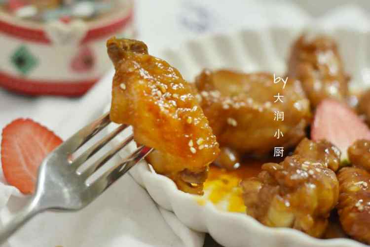 糖醋滑鸡翅步骤8