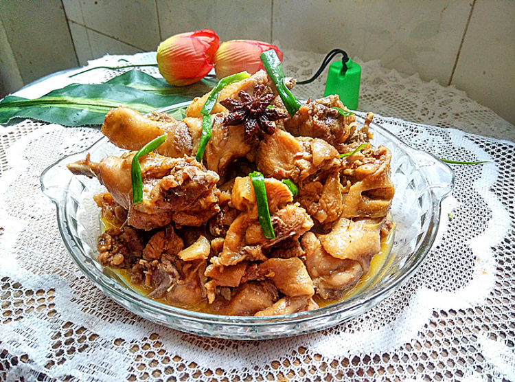 柱候酱焖鸡步骤7
