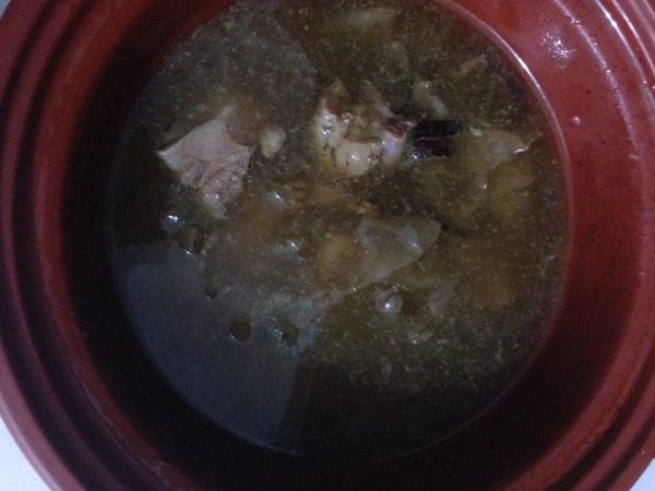 鱼胶鸡肉汤步骤6