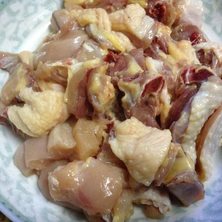 凤梨鸡步骤2