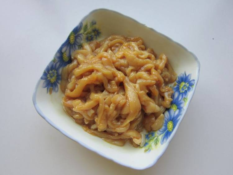 胡萝卜炒鸡丝步骤4