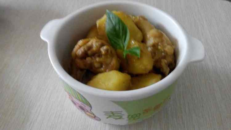 土豆咖喱鸡步骤15