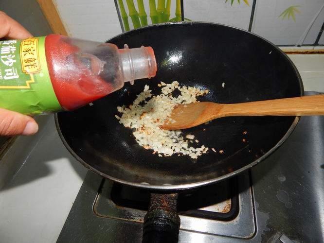 豆角酿鸡肉步骤12