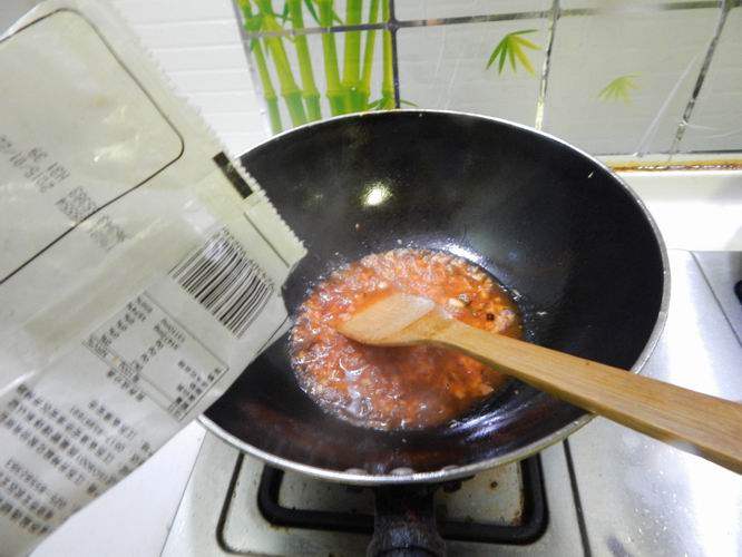 豆角酿鸡肉步骤14