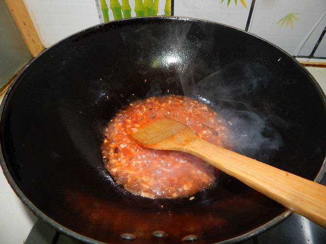 豆角酿鸡肉步骤13