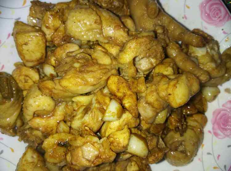 小炒鸡肉步骤7