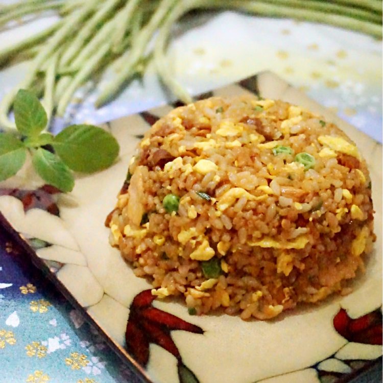 菌菇鸡肉炒饭步骤9