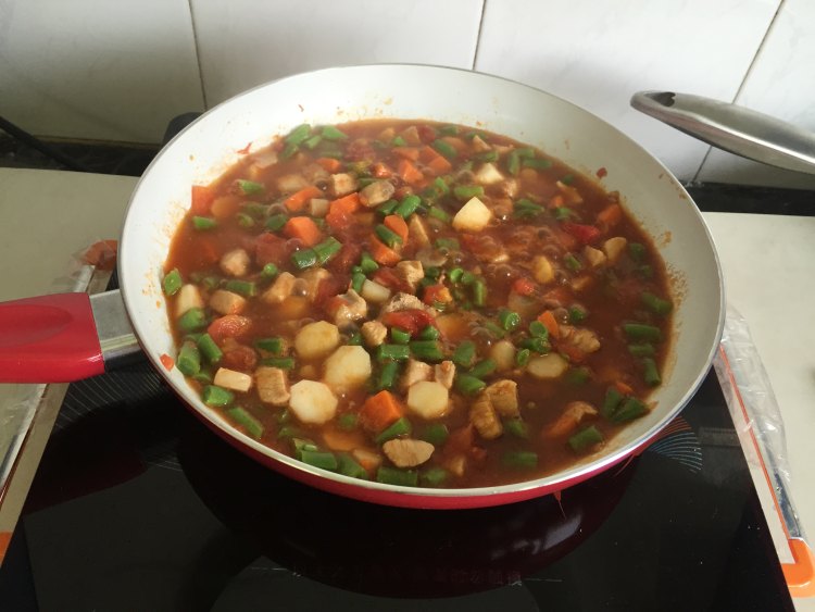 【手工美食】茄汁鸡肉步骤9