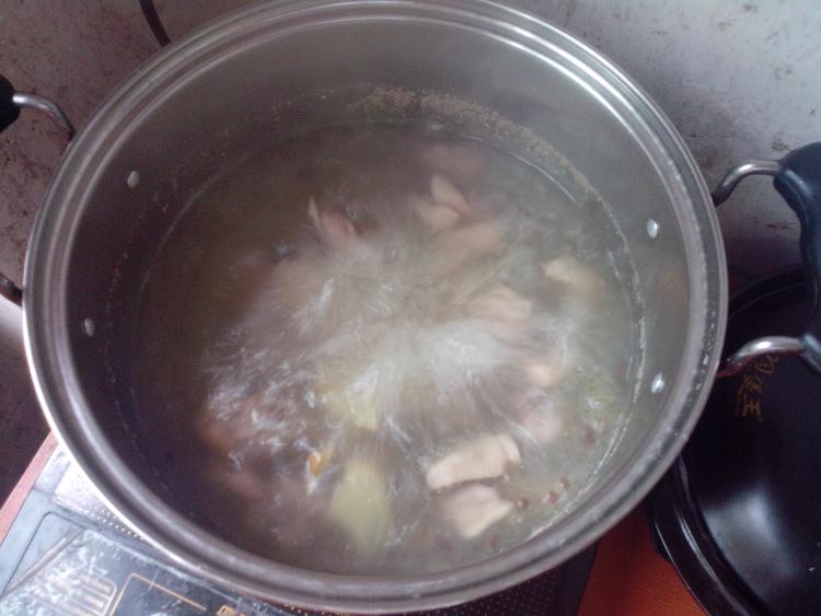 鸡肉煲海带步骤10
