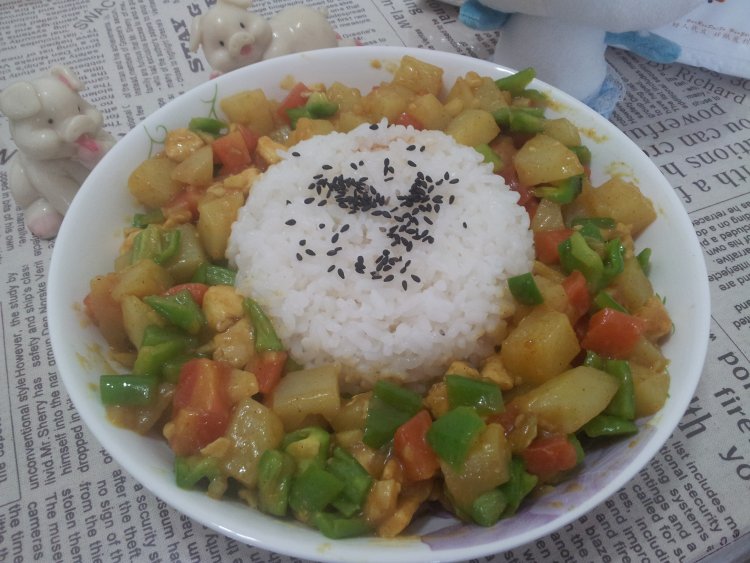 自制咖喱饭步骤15