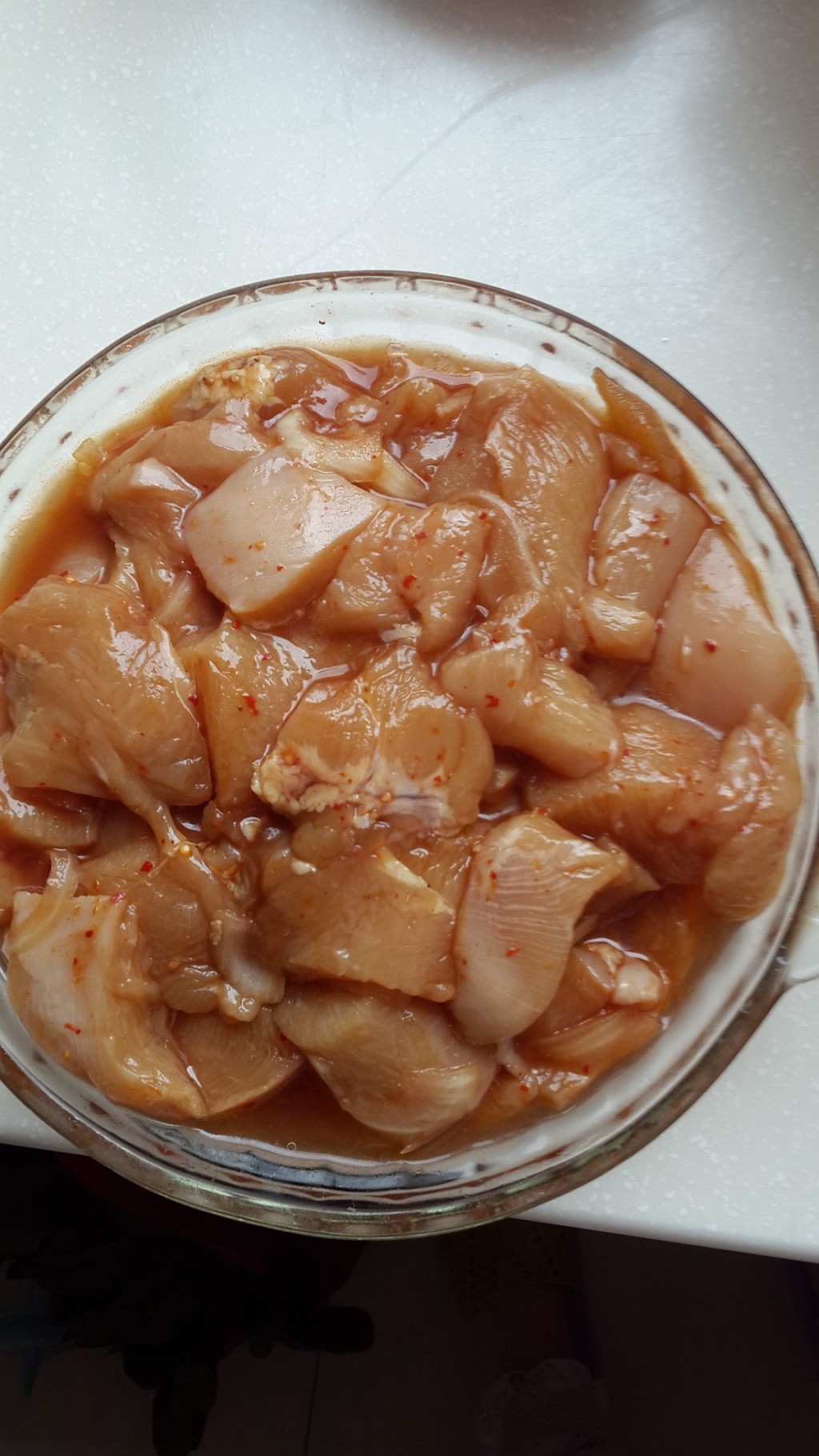 脆皮鸡肉块步骤1
