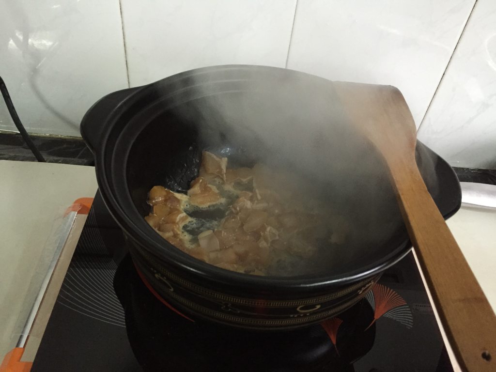 土豆豆角焖面步骤4
