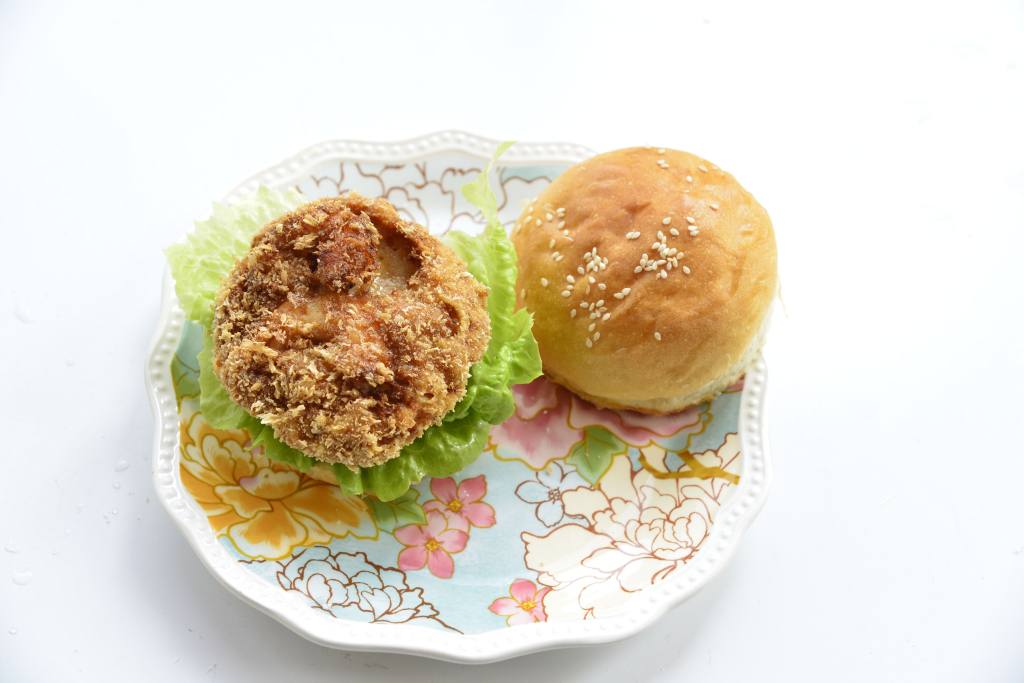 鸡肉虾排堡步骤13
