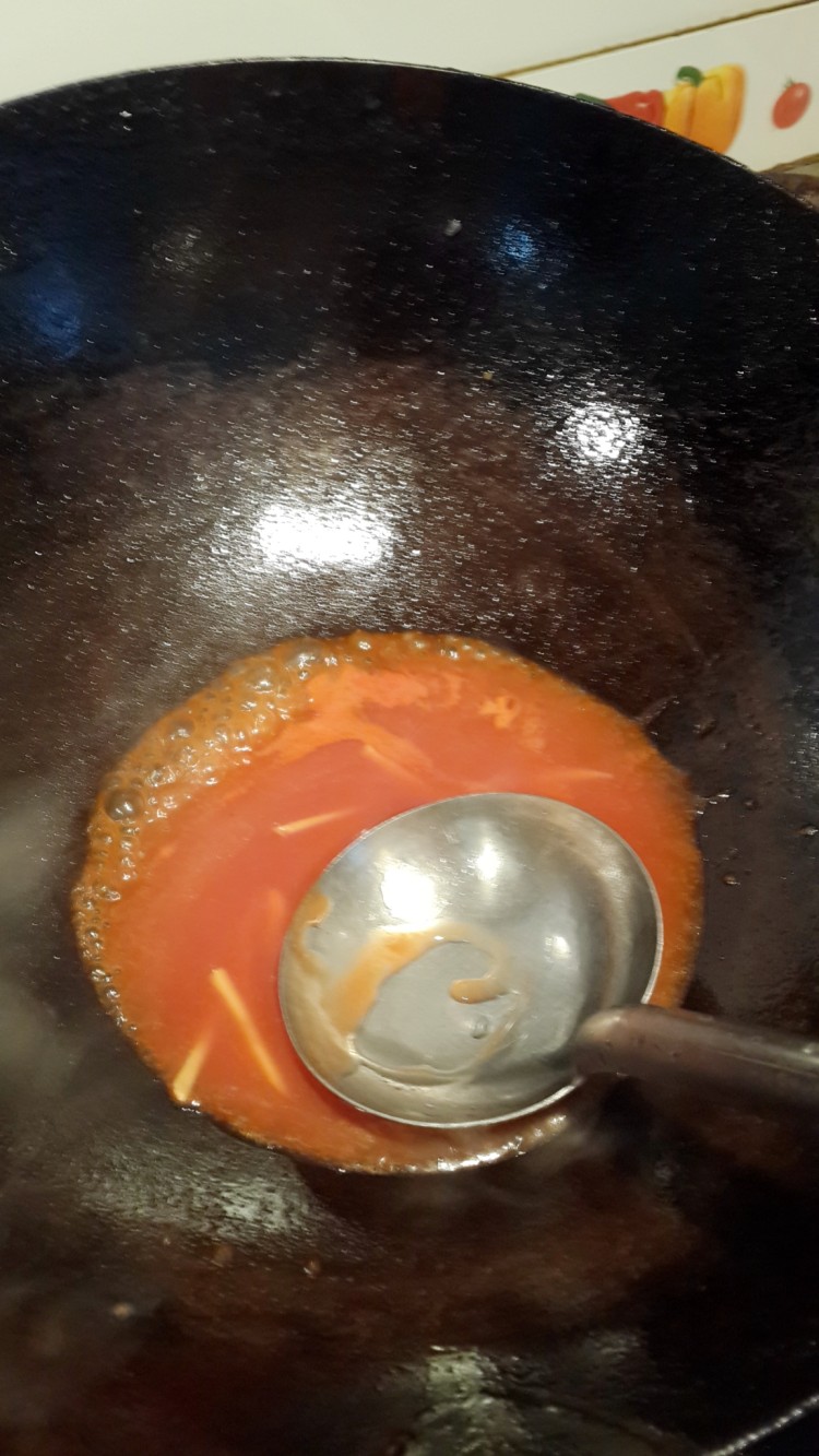 凤梨茄汁鸡块步骤4