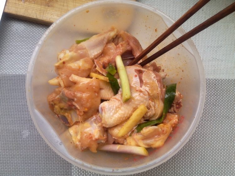 炸八块步骤4
