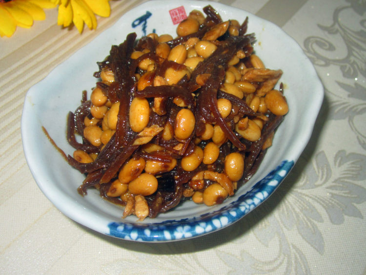 酱香咸菜豆粒步骤12