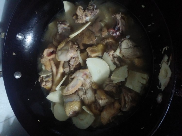 咖喱笋烧鸡肉步骤6
