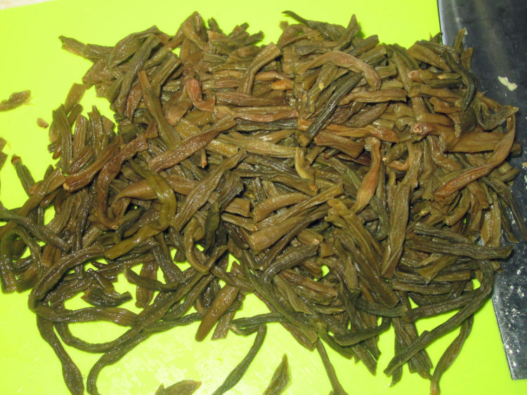 干豆角炒鸡丝步骤3