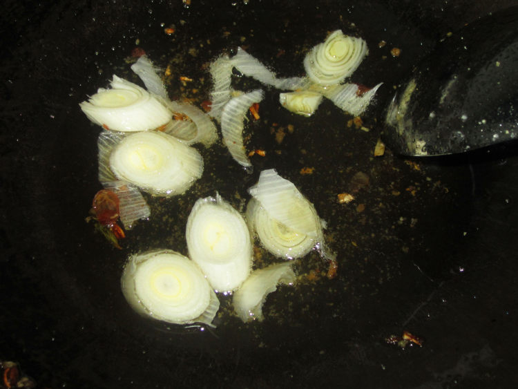 干豆角炒鸡丝步骤4