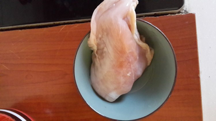 香炒鸡丁步骤1