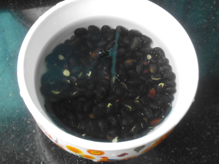 黑豆陈皮炖鸡汤步骤2