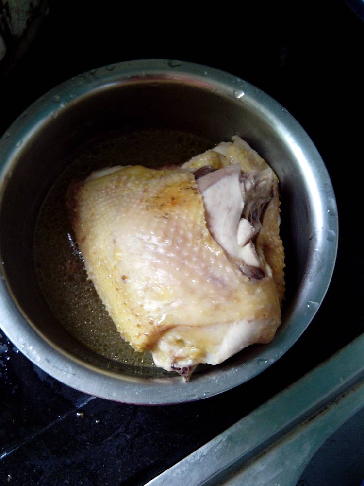 蒜香鸡肉步骤3