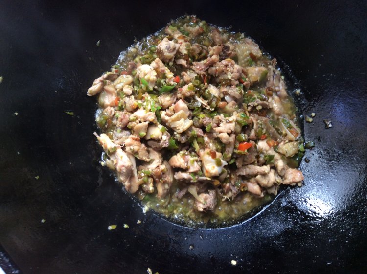 家常炒鸡肉步骤9