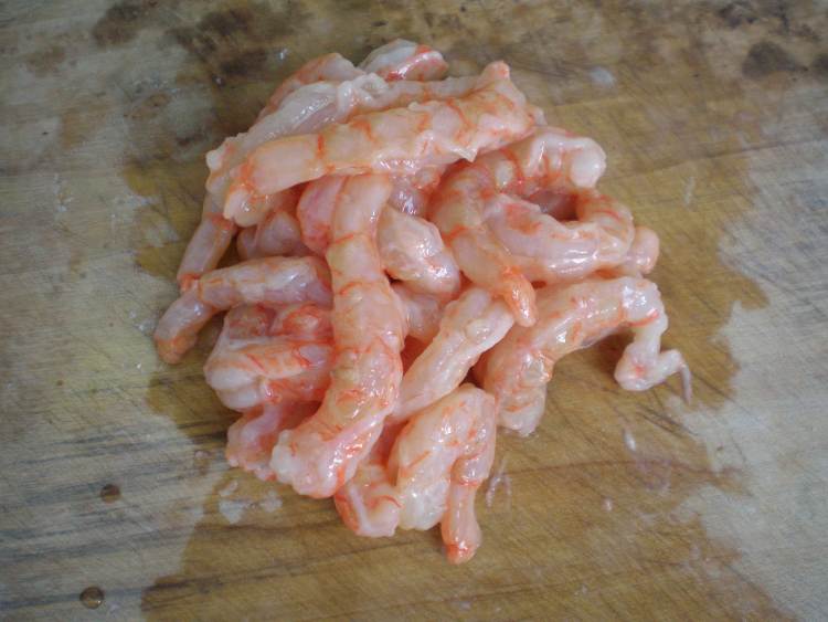鸡肉虾仁炒黄瓜步骤4